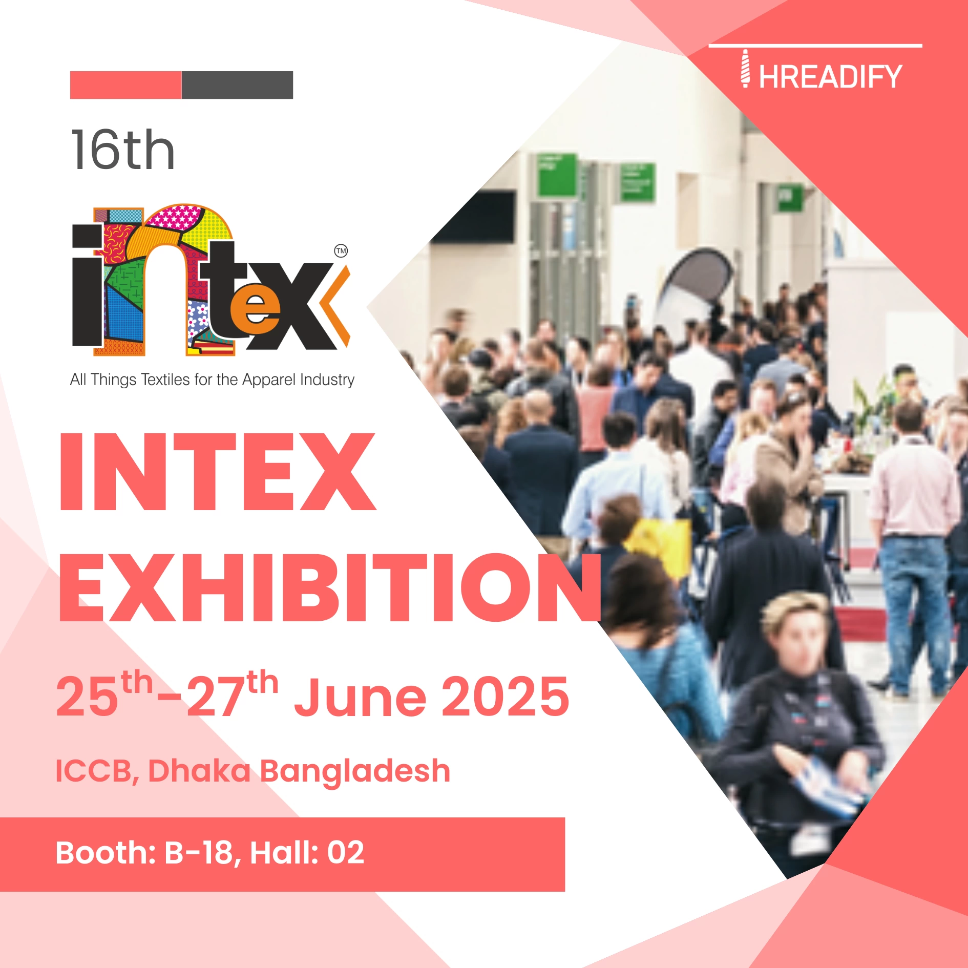 BETTEX 携手 THREADIFY 参加 Intex 展会